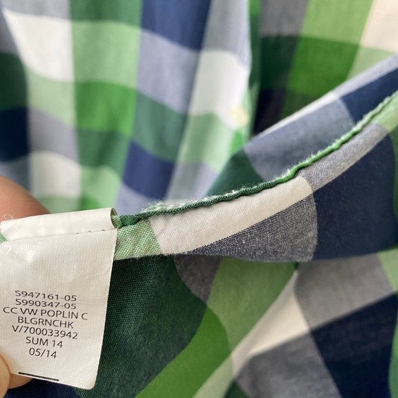 Gap Men's Classic Fit Poplin button down plaid S - Picture 5 of 5